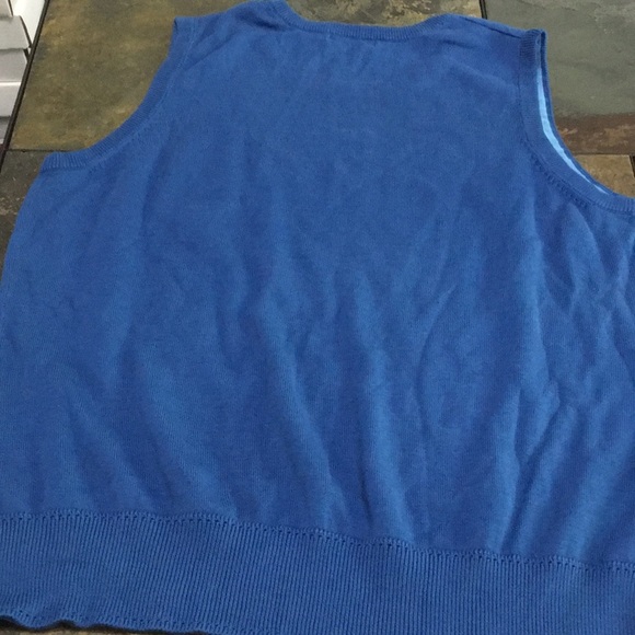 Cherokee Blue knitted sleeveless sweater. NWT XL - Picture 6 of 11
